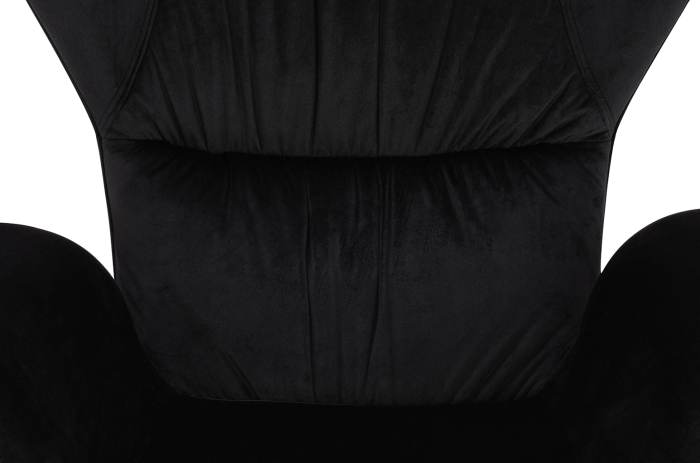 Fotoliu Shrimp Velvet 86x83x104 cm, Auriu - King Home [9]