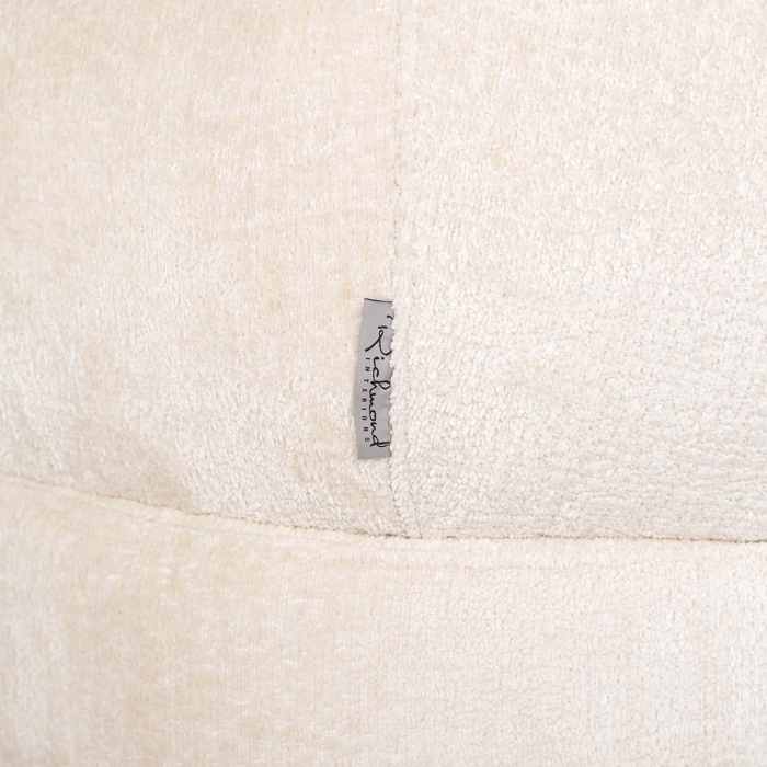 Fotoliu Venus chenille alb (Bergen 900 chenille alb), S4558 WHITE CHENILLE - Richmond Interiors [6]