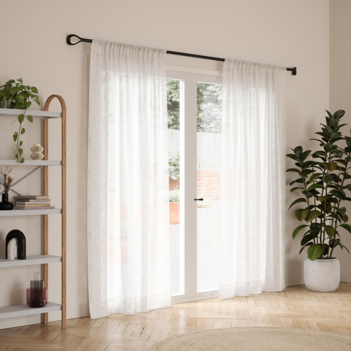 Galerie pentru Perdele Loop 1, Negru Mat - Umbra [4]