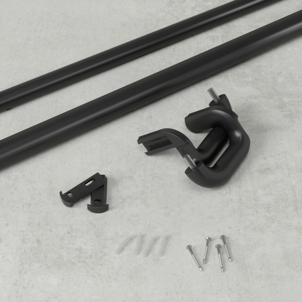 Galerie pentru Perdele Twilight 168x5x9 cm, Metal Negru Mat - Umbra [2]