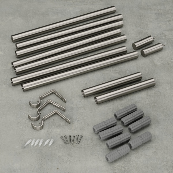 Galerie pentru Perdele Zen, Metal Argintiu Ecologic - Umbra [8]