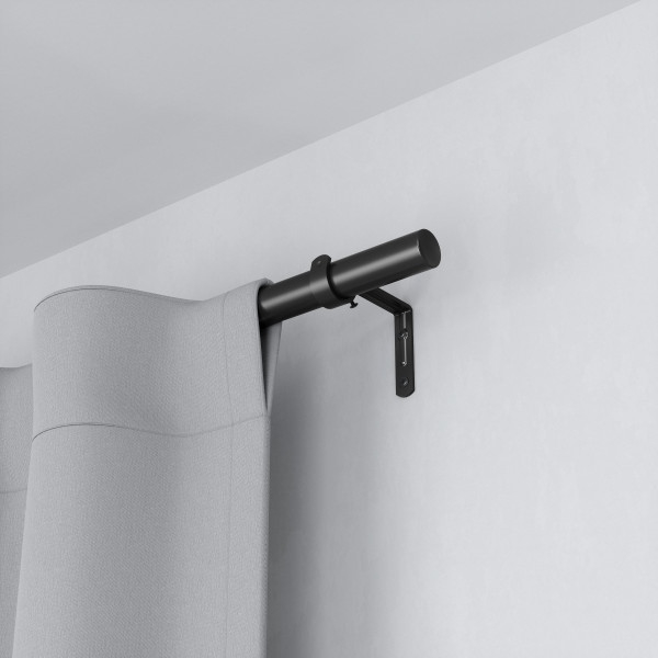 Galerie pentru Perdele Zen, Metal Negru Finisaj Ecologic - Umbra [6]