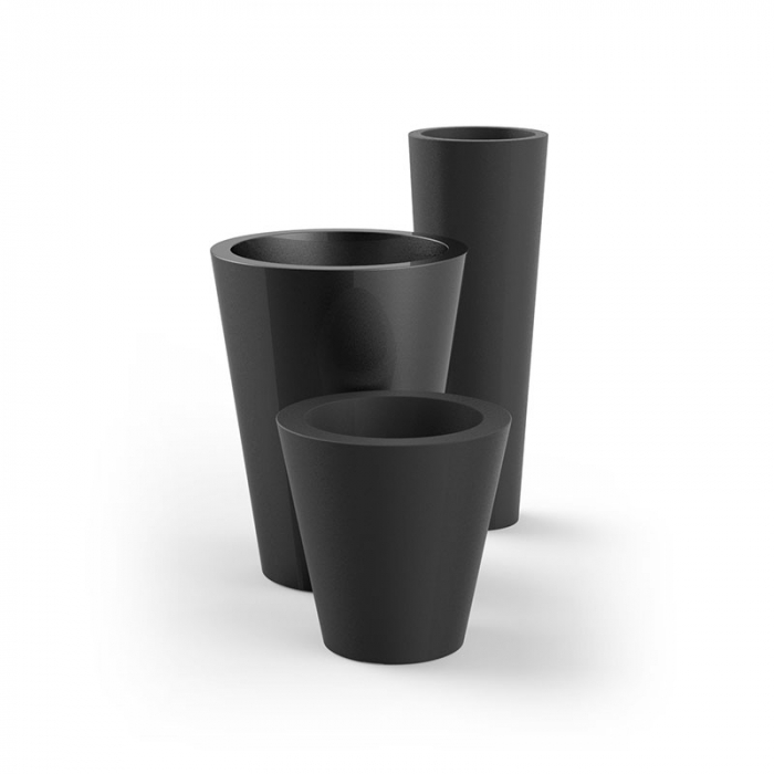 Ghiveci decorativ gradina conic inalt High Cone Ø30x39 cm, culoare personalizabila, 40530 - Vondom [3]