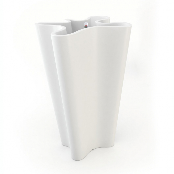 Ghiveci decorativ gradina iluminare LED Bye-bye 42x40x70 cm, design modern, 58003A - Vondom [2]