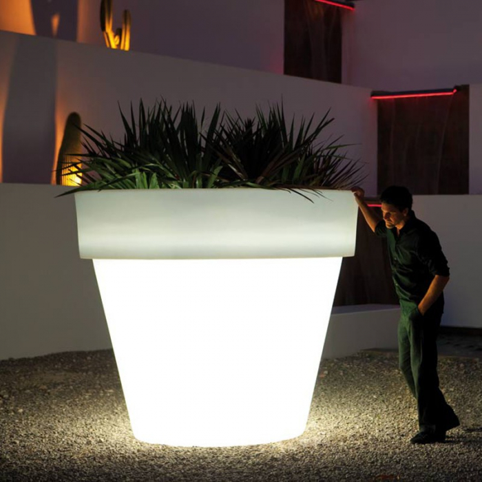 Ghiveci decorativ gradina LED Planter Ø200x172 cm, culoare personalizabila, 40120RF - Vondom [4]