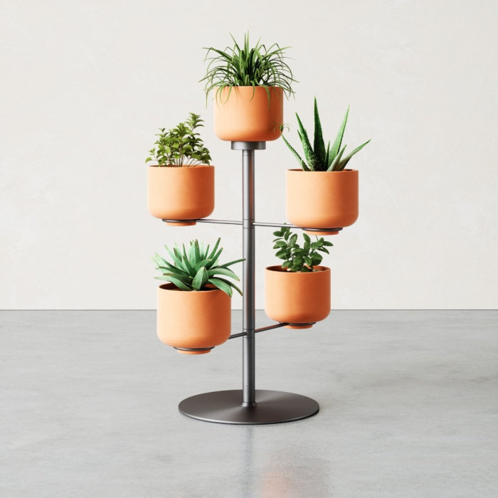 Ghiveci Decorativ Terrapotta 29x29x38 cm, Titan - Umbra [4]