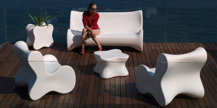 Ghiveci design decorativ LED Pal 60x40 cm, 51004R - Vondom [5]