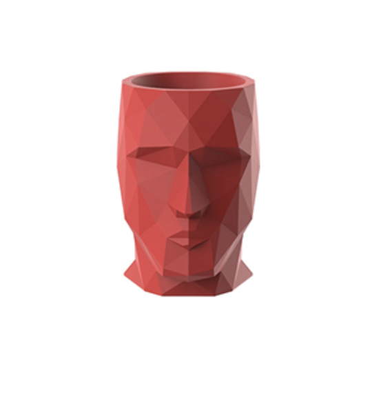 Ghiveci flori LED Adan Planter 30x41x42 cm, forma sculptura fata geometrica, 49064A - Vondom [4]