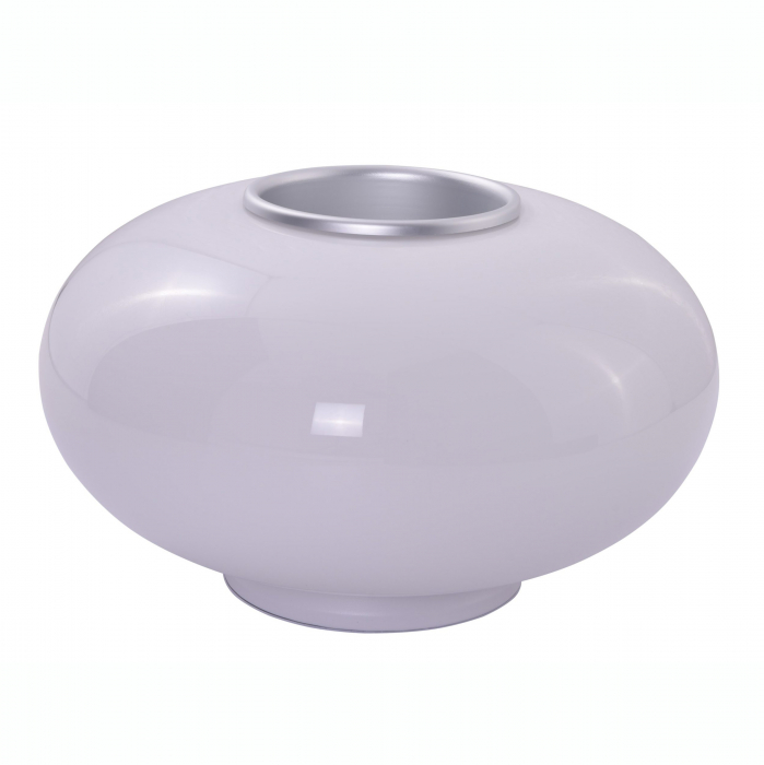 Ghiveci flori tip lampa alb Ø 48 cm Usha, design modern, metal/sticla, AZ 0185 - Azzardo [2]