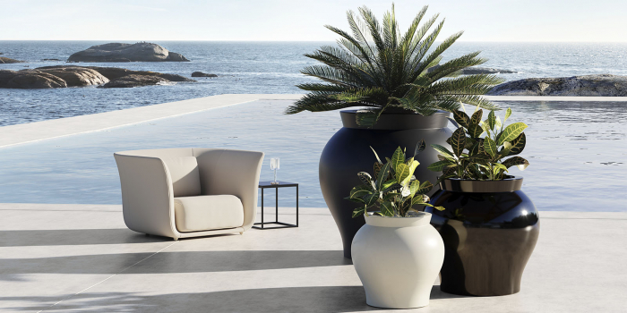 Ghiveci rotund LED stil clasic Venus Ø83x80 cm, 67021A - Vondom [5]