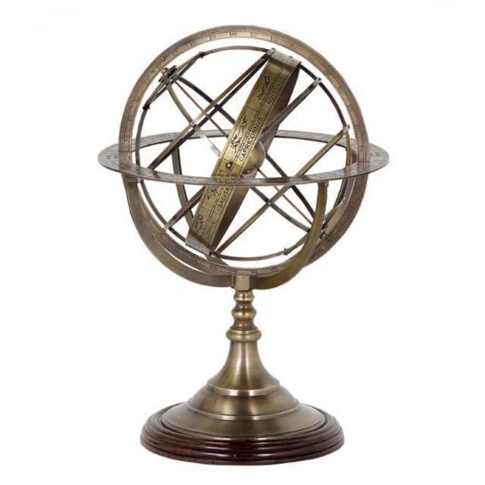   Glob finisaj bronz antic L 103790 EICHHOLTZ [1]