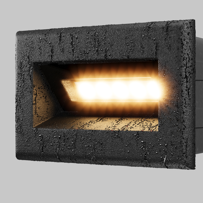 Iluminat pentru scări Bosca, Metal Negru, 3W, MAYTONI O045SL-L3B3K [7]