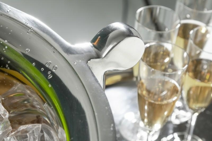 Răcitor de Șampanie Champagne 65x65x30 cm, Aluminiu Argintiu - Invicta Interior [5]