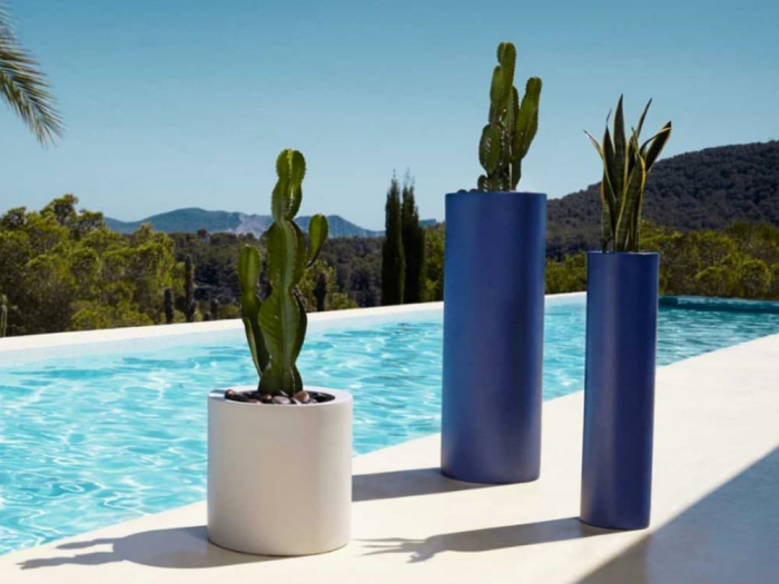 Jardiniera cilindrica inalta Cilindro Ø40x60 cm, culoare personalizabila, 40440 - Vondom [4]