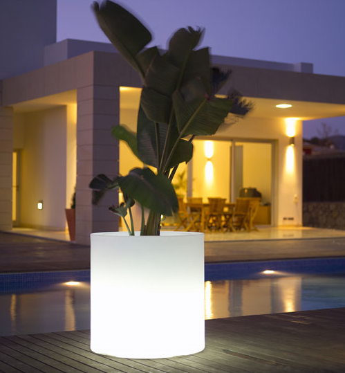 Jardiniera cilindrica LED Cilindro Ø60x60 cm, culoare personalizabila, 40360A - Vondom [8]