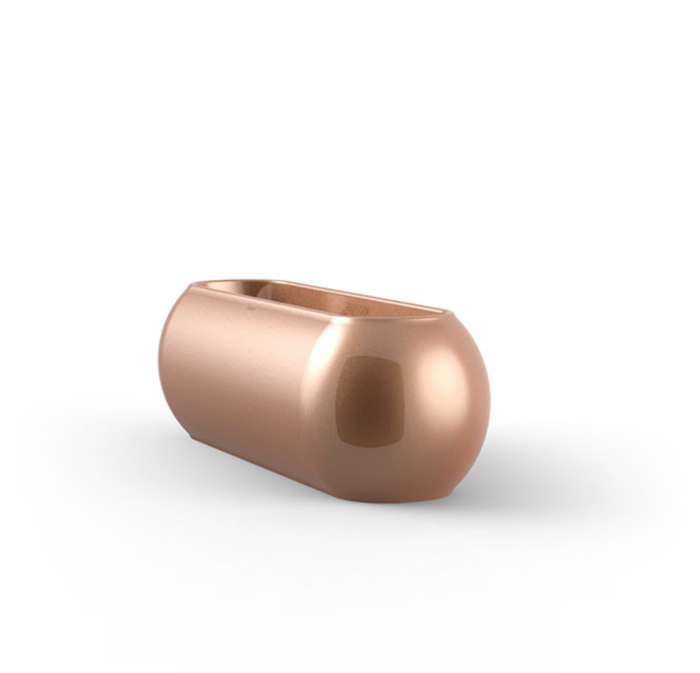 Jardiniera decorativa LED RGBW Pal 120x43x39 cm, cu control smart optional, 51024A - Vondom [4]