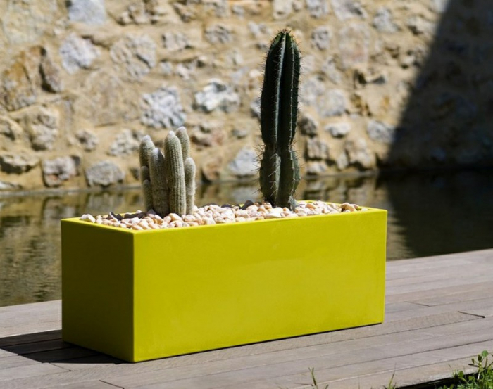 Jardiniera dreptunghiulara joasa Jardiniere 60x20x20 cm, culoare personalizabila, 41620 - Vondom [3]