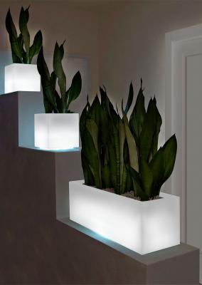 Jardiniera dreptunghiulara joasa LED Jardiniere 100x40x40 cm, culoare personalizabila, 41640A - Vondom [5]