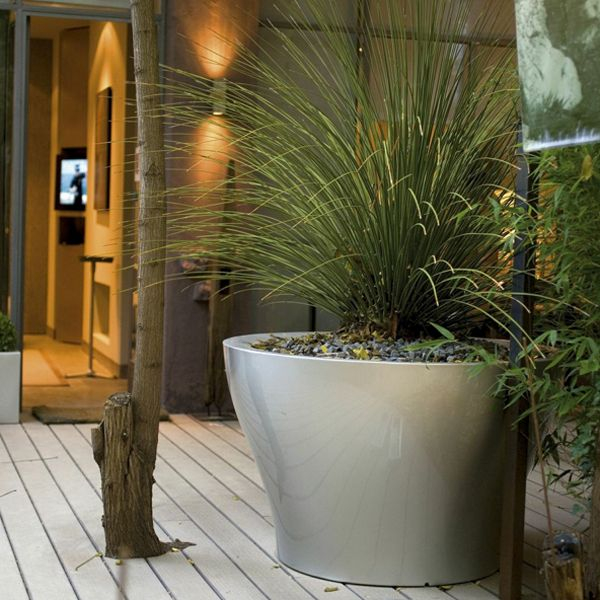 Jardiniera gradina LED RGBW High Centro Ø80x50 cm design decorativ, 42080A - Vondom [4]