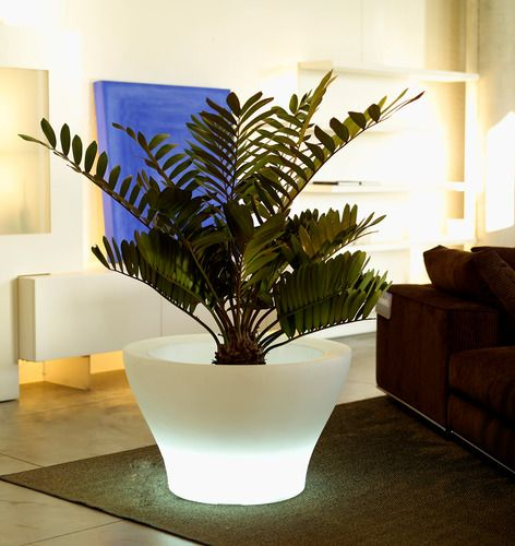 Jardiniera gradina LED RGBW High Centro Ø80x50 cm design decorativ, 42080A - Vondom [5]