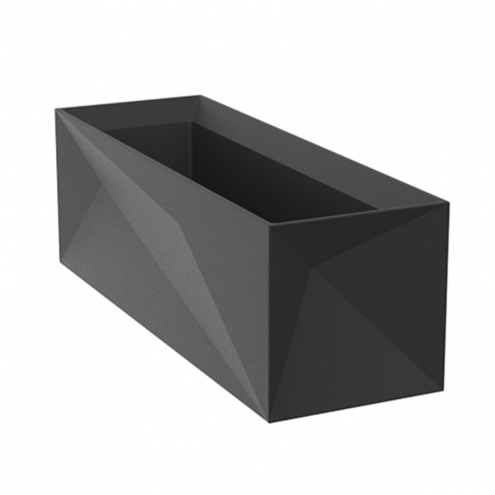 Jardiniera premium LED Faz 120x40x40 cm, design modern forme geometrice, 54176A - Vondom [2]