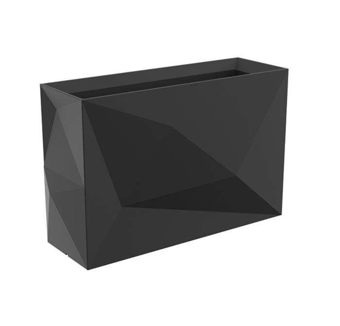 Jardiniera premium LED Faz 120x40x80 cm, design modern forme geometrice, 54177A - Vondom [2]
