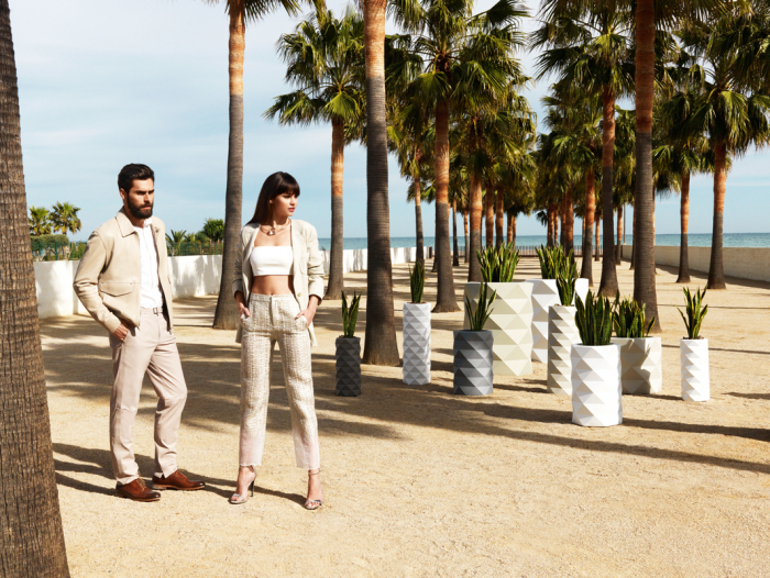 Jardiniera rotunda decorativa cu iluminare LED Marquis Ø60x50 cm, forme geometrice, 47081Y - Vondom [5]