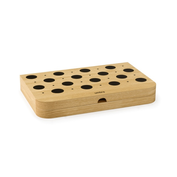 Joc Strategic Backgammon 24x5x37 cm, Lemn de Frasin - Umbra [8]