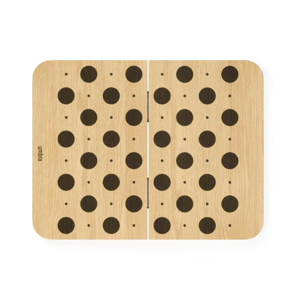Joc Strategic Backgammon 24x5x37 cm, Lemn de Frasin - Umbra [3]