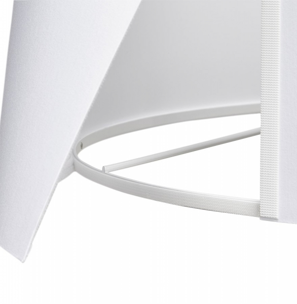 Lampa alba de podea TRIVET cu design modern 3 picioare albe / material / otel, FL00390WHWH - Kokoon [6]