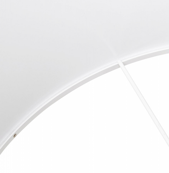 Lampa alba de podea TRIVET cu design modern 3 picioare / lemn / material, FL00380WHNA - Kokoon [8]