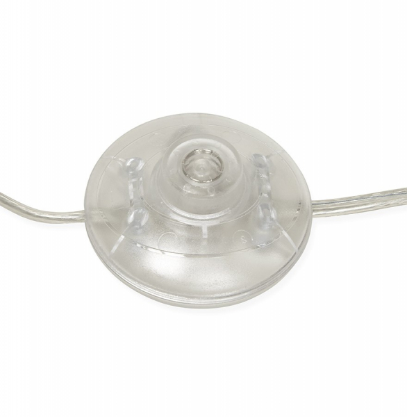 Lampa alba de podea TRIVET cu design modern 3 picioare / lemn / material, FL00380WHNA - Kokoon [15]