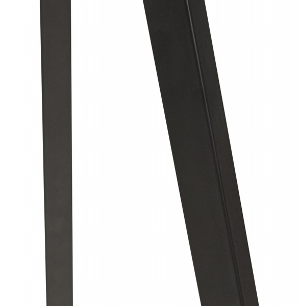 Lampa alba de podea TRIVET cu design modern 3 picioare negre / material / metal, FL00370WHBL - Kokoon [12]
