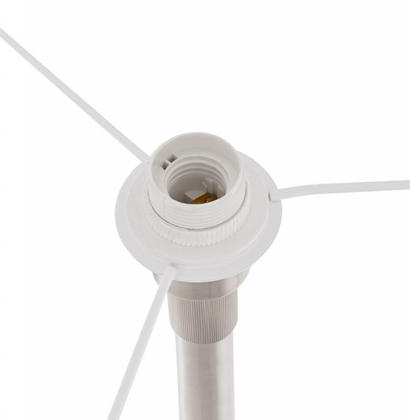 Lampa alba podea WINONA cu design modern si inaltime reglabila material / otel, FL00500WH - Kokoon [7]