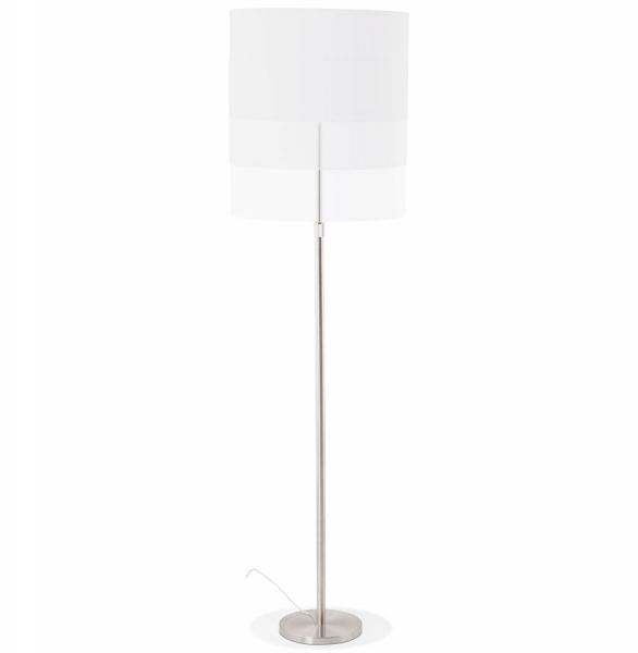 Lampa alba podea WINONA cu design modern si inaltime reglabila material / otel, FL00500WH - Kokoon [2]
