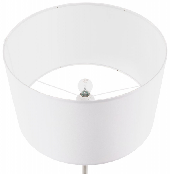 Lampa alba podea WINONA cu design modern si inaltime reglabila material / otel, FL00500WH - Kokoon [5]