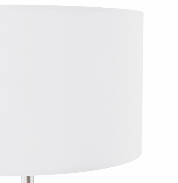 Lampa alba podea WINONA cu design modern si inaltime reglabila material / otel, FL00500WH - Kokoon [3]