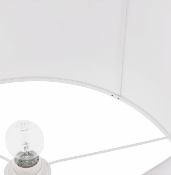Lampa alba podea WINONA cu design modern si inaltime reglabila material / otel, FL00500WH - Kokoon [6]