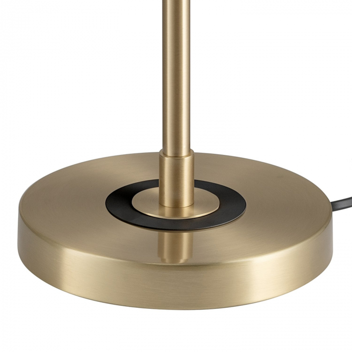 Lampa birou Art, diverse culori, design extravagant, suport auriu, MT21409-3-350.BLACK - King [5]