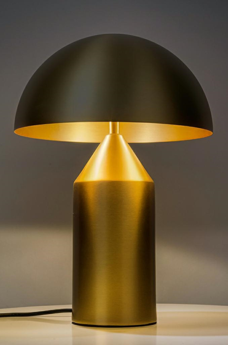 Lampă de Birou Fungo 25x25x35 cm, Metal Auriu Alamă - Moosee [7]