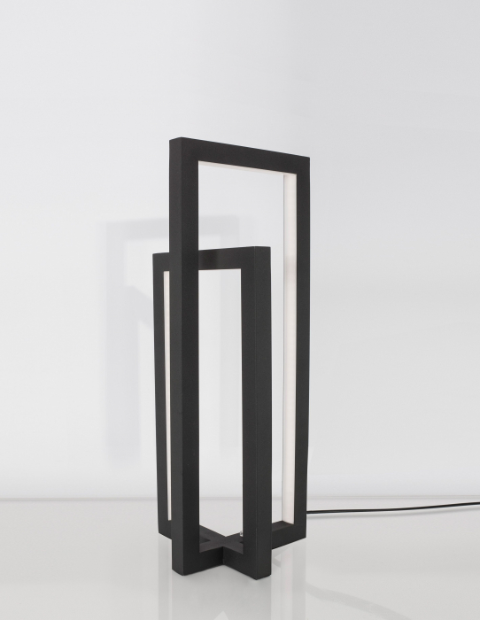 Lampa de birou neagra dimabila LED Danai 42x17 cm, stil minimalist geometric, 9086022 - Novaluce [2]