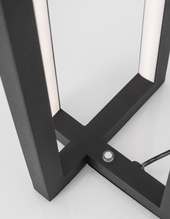 Lampa de birou neagra dimabila LED Danai 42x17 cm, stil minimalist geometric, 9086022 - Novaluce [3]