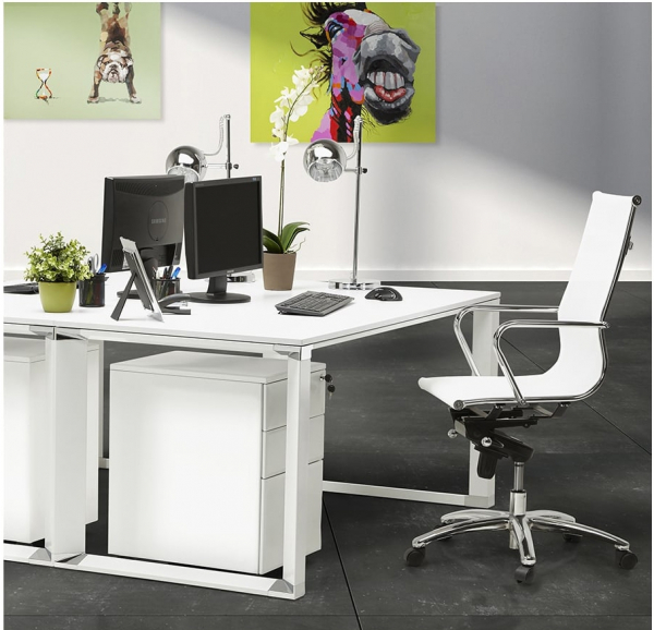 Lampa birou reglabila Eloise glob crom, suport metalic crom, design modern, TL00020CH - Kokoon [3]