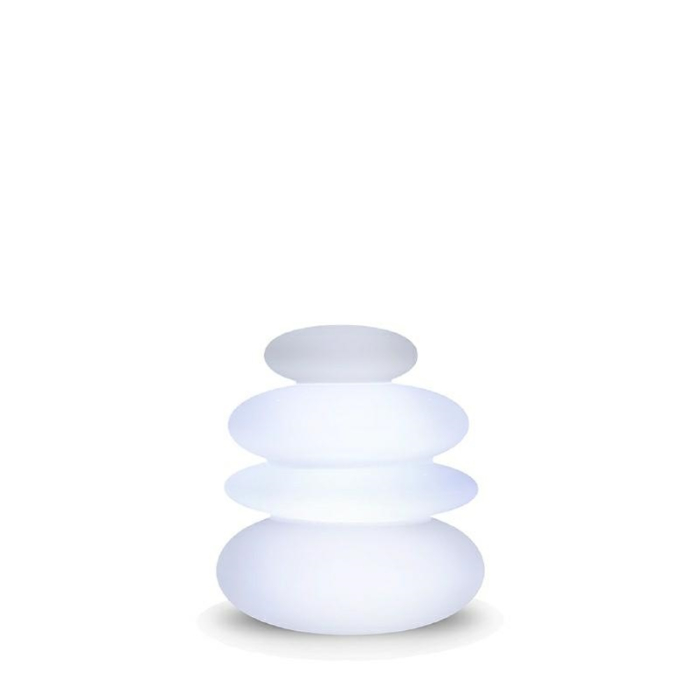 Lampă de Grădină Balans Battery 60x36,5x65 cm, Alb, Protecție IP54 - New Garden [2]