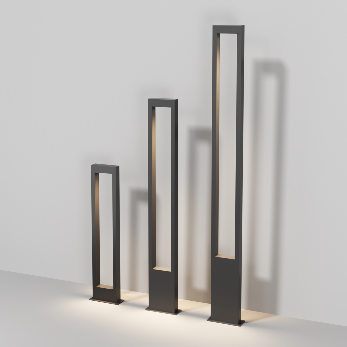 Lampă de grădină Bonn, Metal Grafit, 25W, MAYTONI O425FL-L25GF [4]
