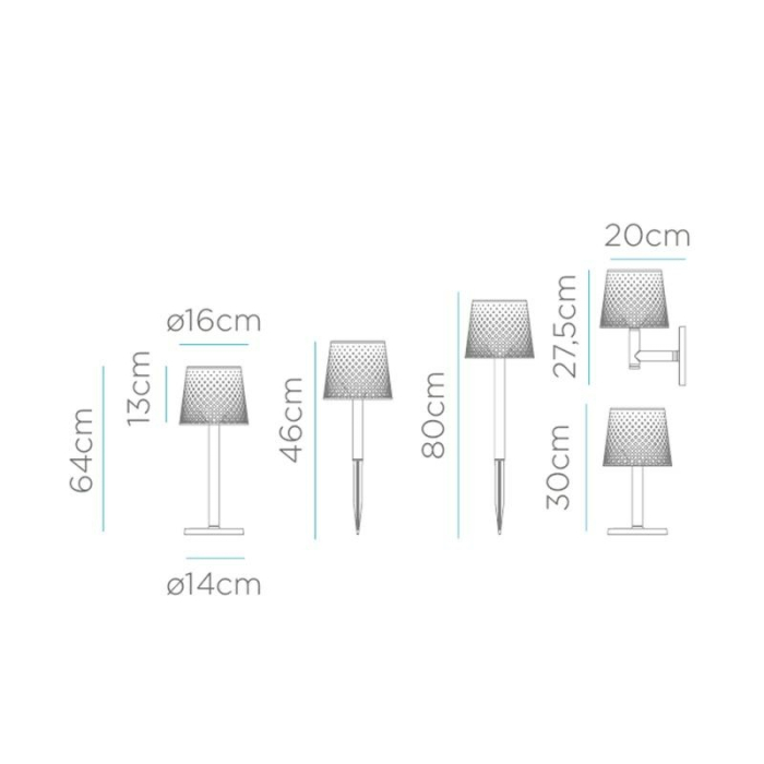 Lampă de Grădină Greta Solar 20x20x80 cm, Material din Reciclare Oceanică Negru, Protecție IP65 - New Garden [7]