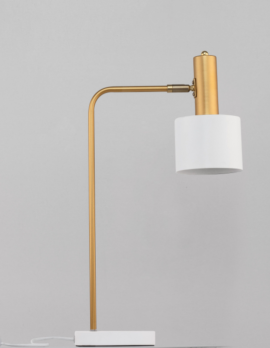 Lampa de masă alba/verde menta Mesha, din metal, 9426652 - Novaluce [11]