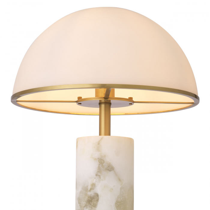   Lampă de masă Vaneta finisaj din alamă antică alabastru 115044 EICHHOLTZ [2]