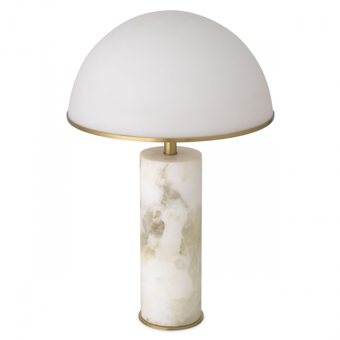   Lampă de masă Vaneta finisaj din alamă antică alabastru 115044 EICHHOLTZ [3]