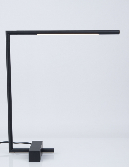 Lampa de masa aurie/neagra Rocco 40 cm stil minimalist, iluminare LED, 9180725 - Novaluce [11]